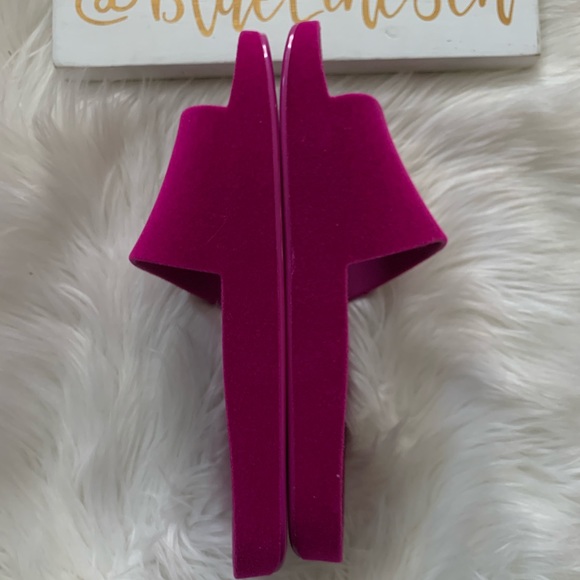 Melissa Pink Beach Slides NWOT - Picture 2 of 4